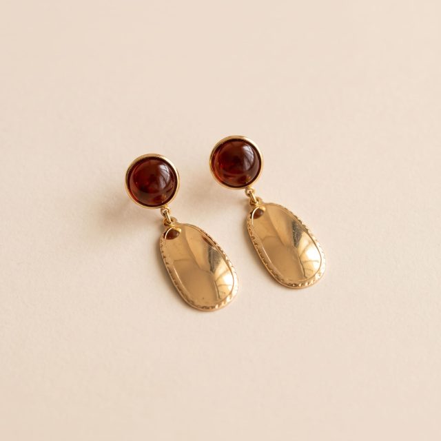Boucles D'Oreilles Corazza – Acier Inoxydable Garantie