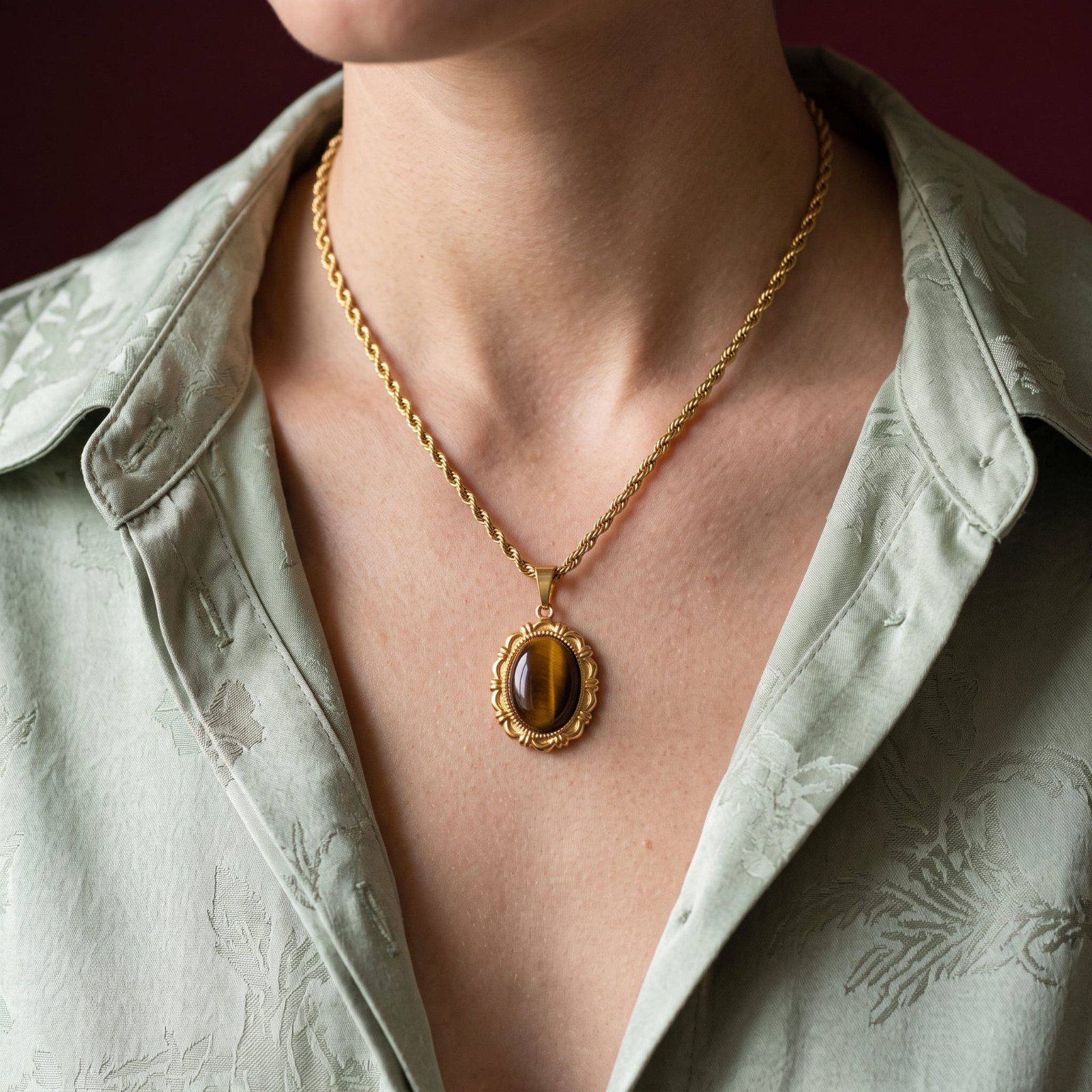 Collier Valia - Acier Inoxydable Garantie