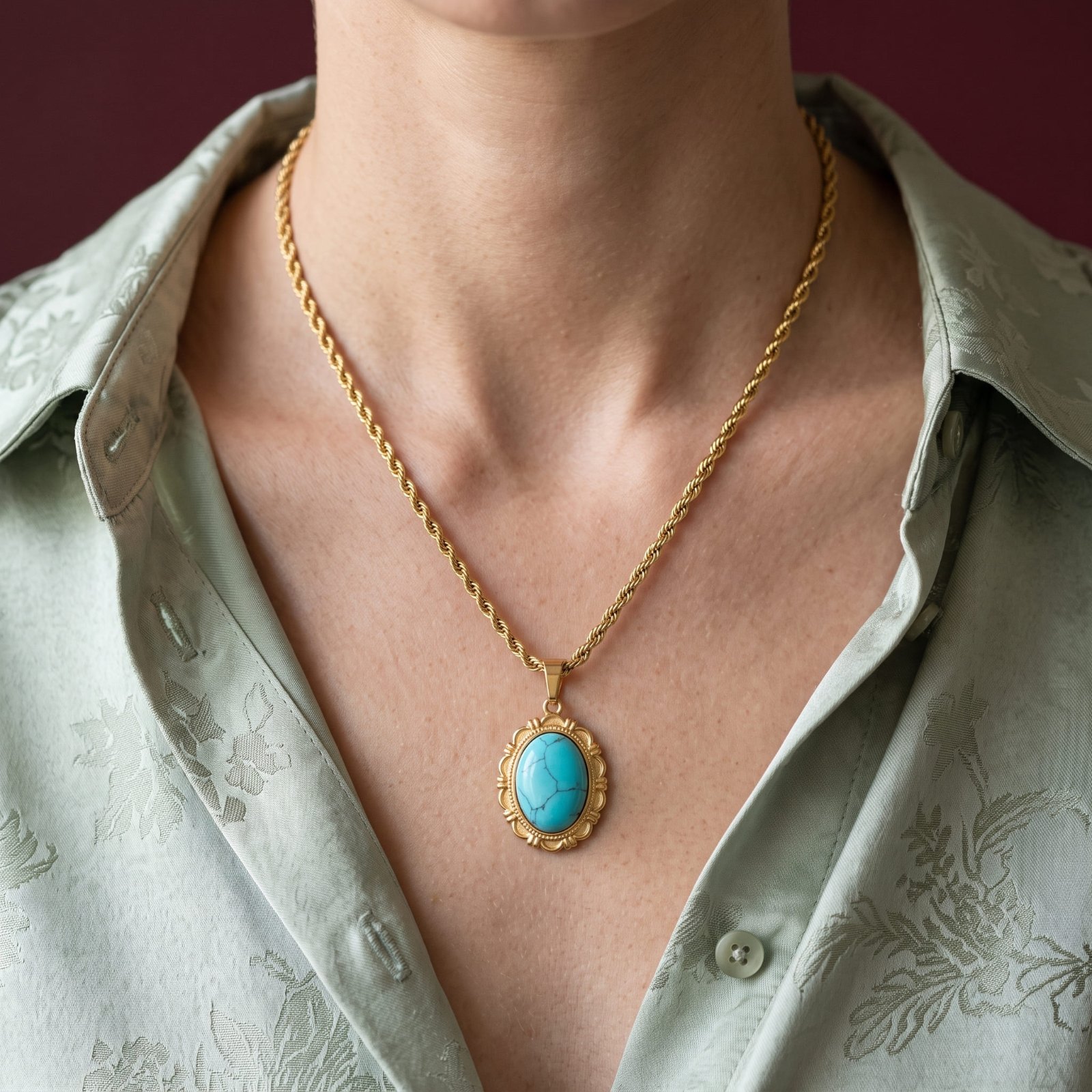 Collier Valia - Acier Inoxydable Garantie