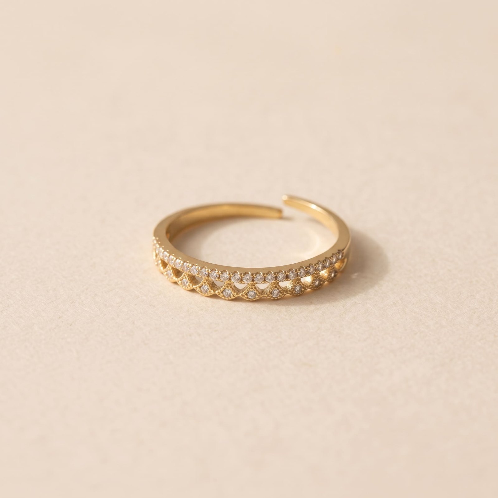 Bague Zelia - Acier Inoxydable Garantie