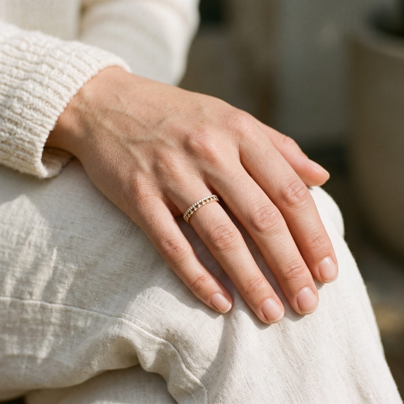 Bague Zelia - Acier Inoxydable Garantie