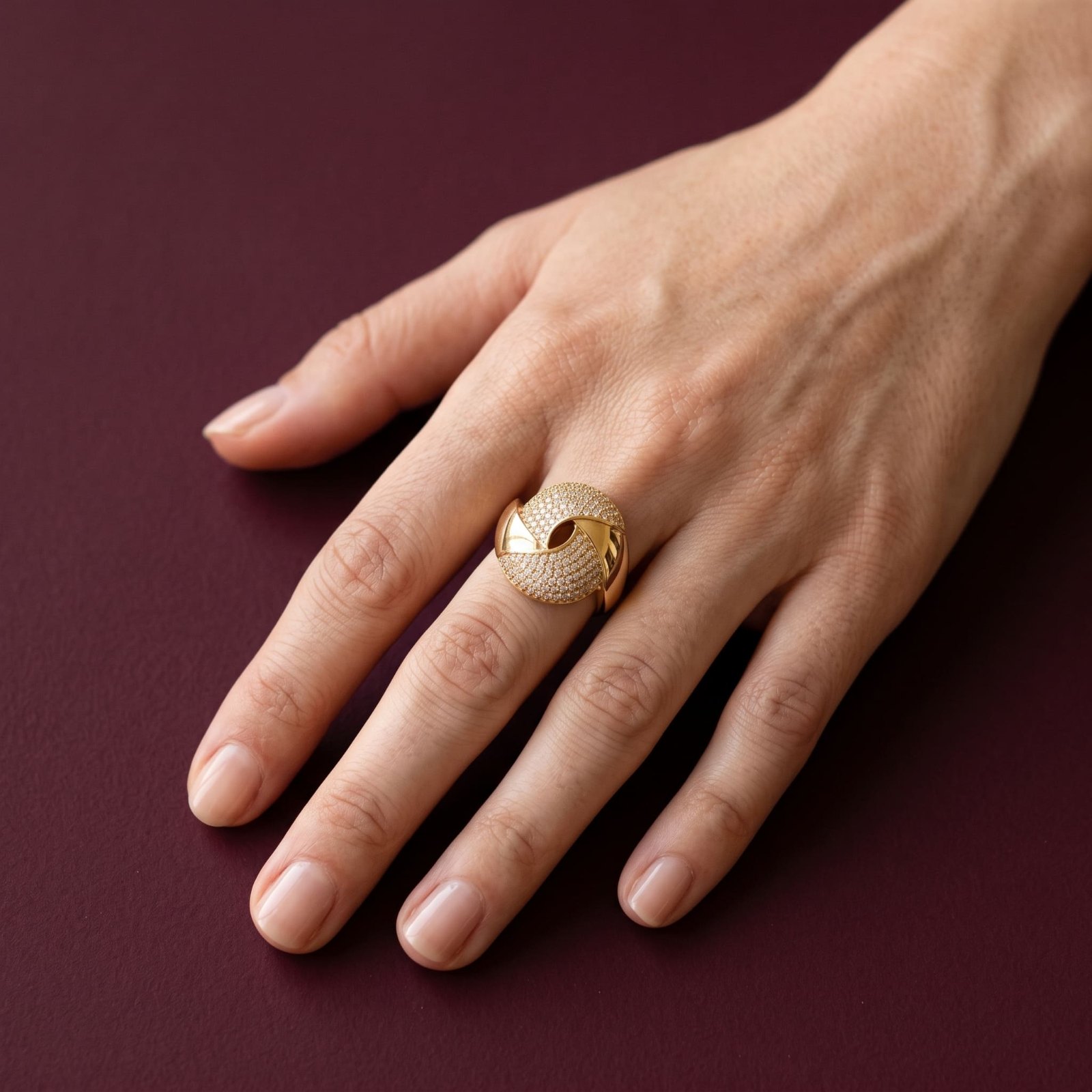 Bague Lania - plaqué Or OR