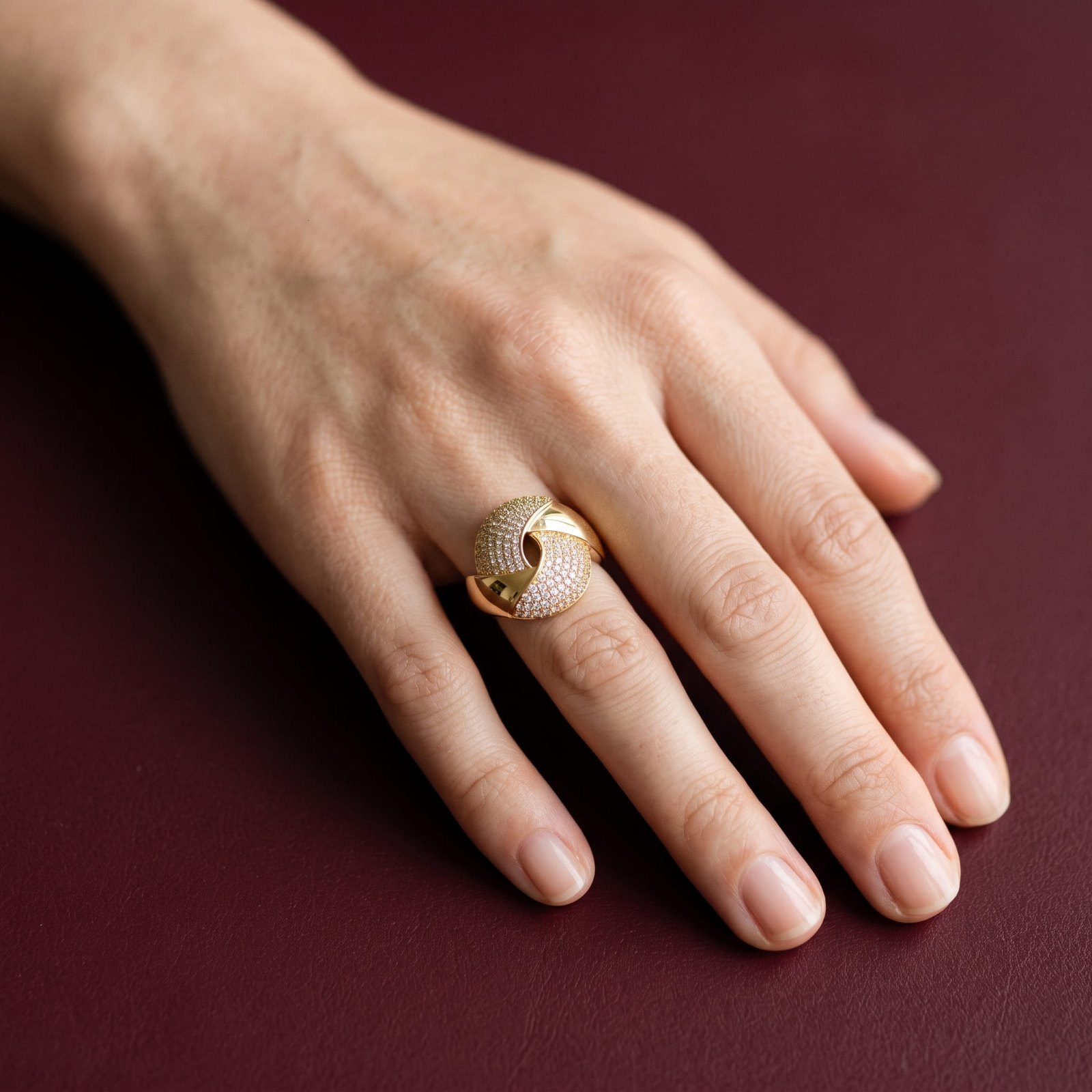 Bague Lania - plaqué Or OR
