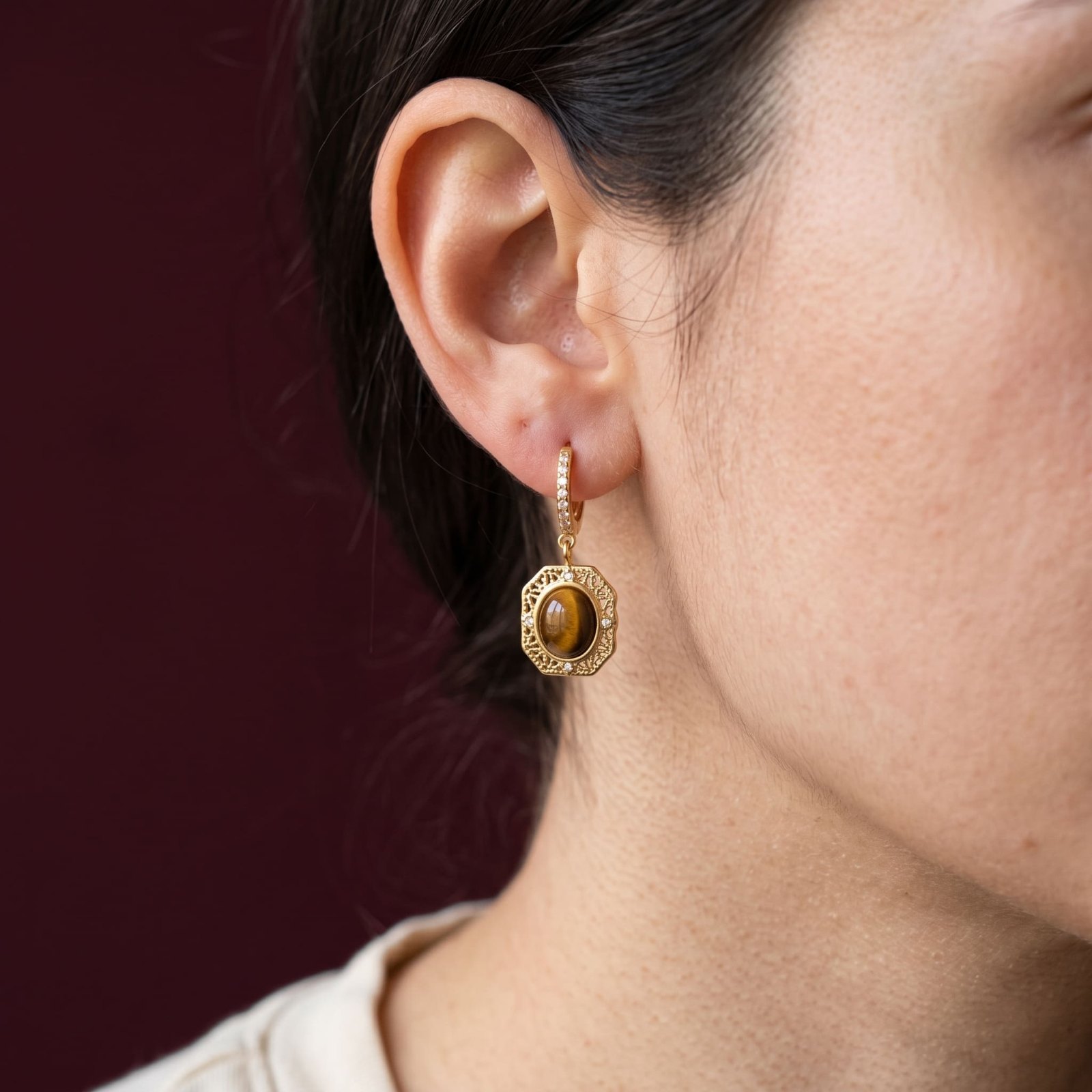 Boucles D'oreilles Luli - Acier Inoxydable Garantie